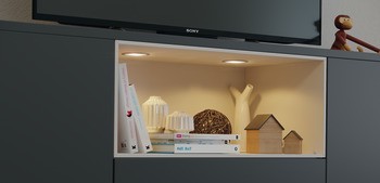 Häfele Loox5 LED 3114, 24 V, tunable white 2vodičová technologie, hliník