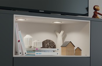 Häfele Loox5 LED 3114, 24 V, tunable white 2vodičová technologie, hliník