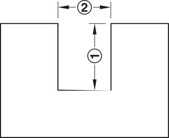 Häfele Matrix Box P Plus, výška bočnice zásuvky 115 mm