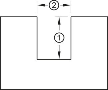 Häfele Matrix Box P Plus, výška bočnice zásuvky 115 mm