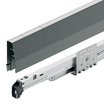 Häfele Matrix Box P Plus, výška bočnice zásuvky 92 mm