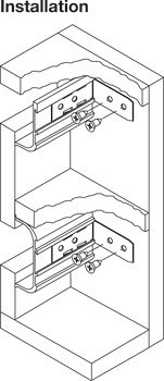 Hliníkový úchytkový profil, Pro vzhled bez viditelné úchytky, hliník