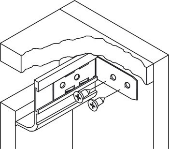Hliníkový úchytkový profil, Pro vzhled bez viditelné úchytky, hliník