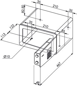 Hotelový trezor, Dometic proSafe MD283