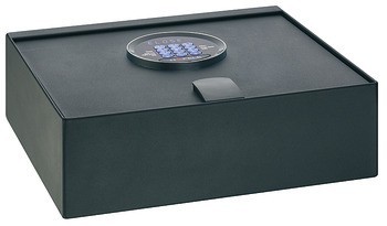 Hotelový trezor, otevírání směrem nahoru