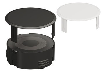 Indukční dobíjecí jednotka Qi2, Häfele Loox 5, 24 V, pro montáž nebo skrytou montáž