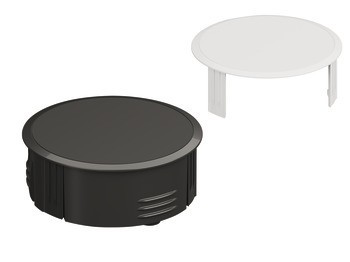 Indukční dobíjecí jednotka Qi2, Häfele Loox 5, 24 V, pro montáž nebo skrytou montáž