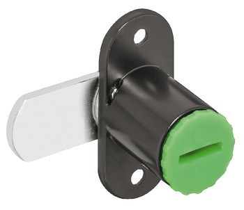 Jazýčkový zámek, Häfele Symo EC, podložka k přišroubování, rovný zamykací jazýček