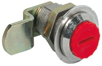 Jazýčkový zámek, Häfele Symo, montáž pomocí matice, zalomený zamykací jazýček