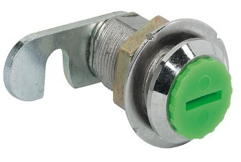 Jazýčkový zámek, Symo, uchycení maticí, jazýček s háčkem