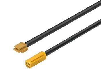 Kabel, pro Häfele Loox5, 12 V, modulární s pojistným klipem, 3pólový (tunable white)