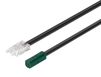 Kabel, pro Häfele Loox5 osvětlovací LED pásky, 24 V, 8 mm, 3pólový (tunable white)