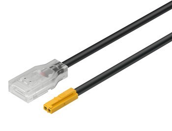 Kabel, pro Häfele Loox5 osvětlovací silikonové LED pásky, 12 V, 8 mm, 2pólový (jednobarevná nebo tunable white 2vodičová technologie)