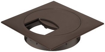 Kabelová průchodka, hranatá, 80 x 80 nebo 100 x 100 mm