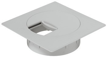 Kabelová průchodka, hranatá, 80 x 80 nebo 100 x 100 mm