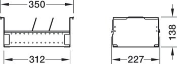 Kartotéka, pro Variant-S+, vnitřní dělení