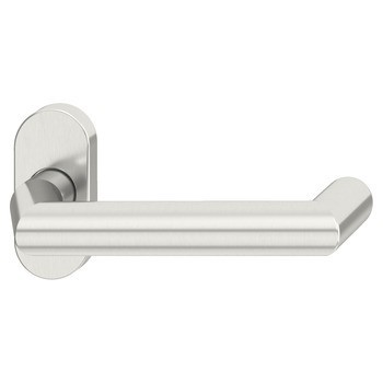 Klika s otvorem pro čtyřhran, Nerez, Startec, Pdh 5106 B, pro dveře s úzkým rámem