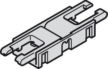 Klip konektor, pro Häfele Loox5 osvětlovací LED pásku, 8 mm, 3pólový (tunable white)