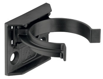 Klip pro soklový panel, S držákem panelu, plast, pro soklový systém Häfele Axilo® 48