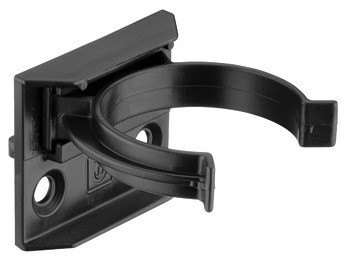 Klip pro soklový panel, S držákem panelu, plast, pro soklový systém Häfele Axilo® 48