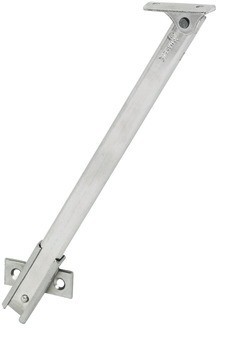 Klopna, pro dřevěné výklopy, se zajišťovacím mechanismem