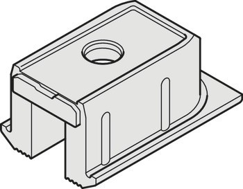 Koncovka kolejnice, K přišroubování