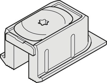 Koncovka kolejnice, S otočnou pojistkou
