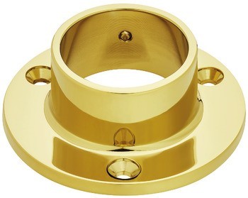 Koncový díl, k nasunutí, upevňovací materiály pro trubku relingu, systém barového relingu