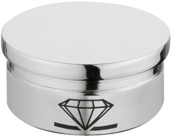 Koncový díl relingu, Plochý, k nalepení, systém barového relingu