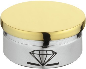 Koncový díl relingu, Plochý, k nalepení, systém barového relingu