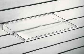 Konzole a police, S podpěrou vodorovného zatížení