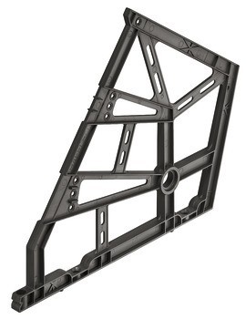 Kování botníku, s 3 oddíly