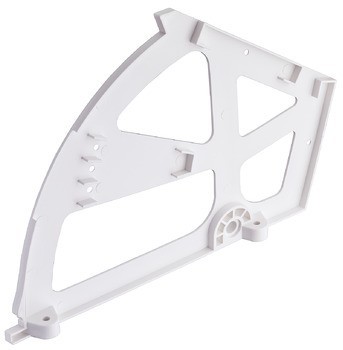 Kování botníku, se 2 oddíly