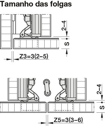 Kování pro otočně posuvné dveře, Hawa Concepta III 25 Push