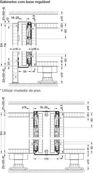 Kování pro otočně posuvné dveře, Hawa Concepta III 35 Push