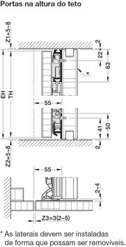 Kování pro otočně posuvné dveře, Hawa Concepta III 35 Push