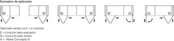 Kování pro otočně/posuvně skládací dveře, Hawa Folding Concepta III 25 Pull