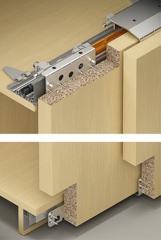 Kování pro posuvné dveře, Finetta F-Line31 70A, sada
