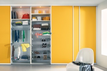 Kování pro posuvné dveře, Häfele Slido R-Aluflex 80A, Service+, dveřní kování