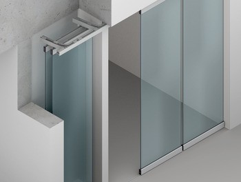 Kování pro posuvné dveře, Hawa Aperto 60 GL, sada