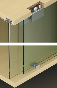 Kování pro posuvné dveře, Hawa Clipo 16 GK IF, sada