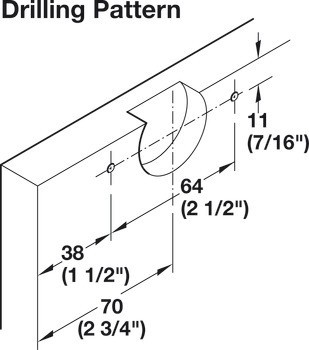 Kování pro posuvné dveře, Hawa Clipo 16 IF, sada