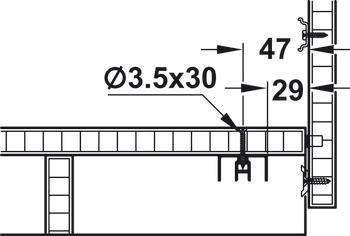 Kování pro posuvné dveře, Hawa Frontino 40, sada