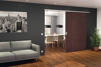 Kování pro posuvné dveře, Hawa Junior 100 Z, sada