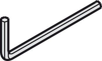 Kování pro posuvné dveře, Hawa Miniroll 25, sada