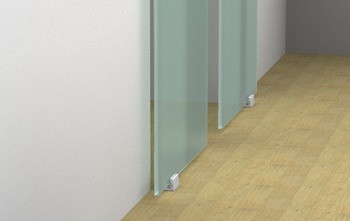 Kování pro posuvné dveře, Hawa Porta 100 G/GU/GM/GF/GFO, sada