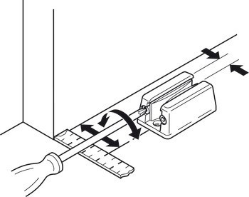 Kování pro posuvné dveře, Hawa Porta 100 G/GU/GM/GF/GFO, sada