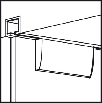 Kování pro posuvné dveře, Hawa Porta 100 G/GU/GM/GF/GFO, sada