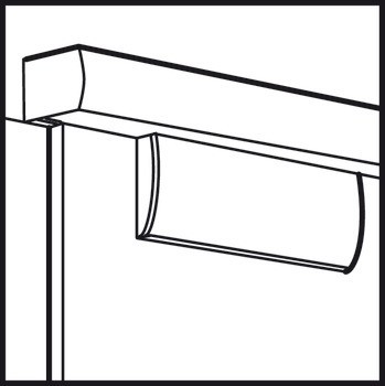 Kování pro posuvné dveře, Hawa Porta 100 G/GU/GM/GF/GFO, sada