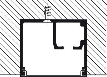 Kování pro posuvné dveře, Hawa Porta 100 GW/GWF, sada
